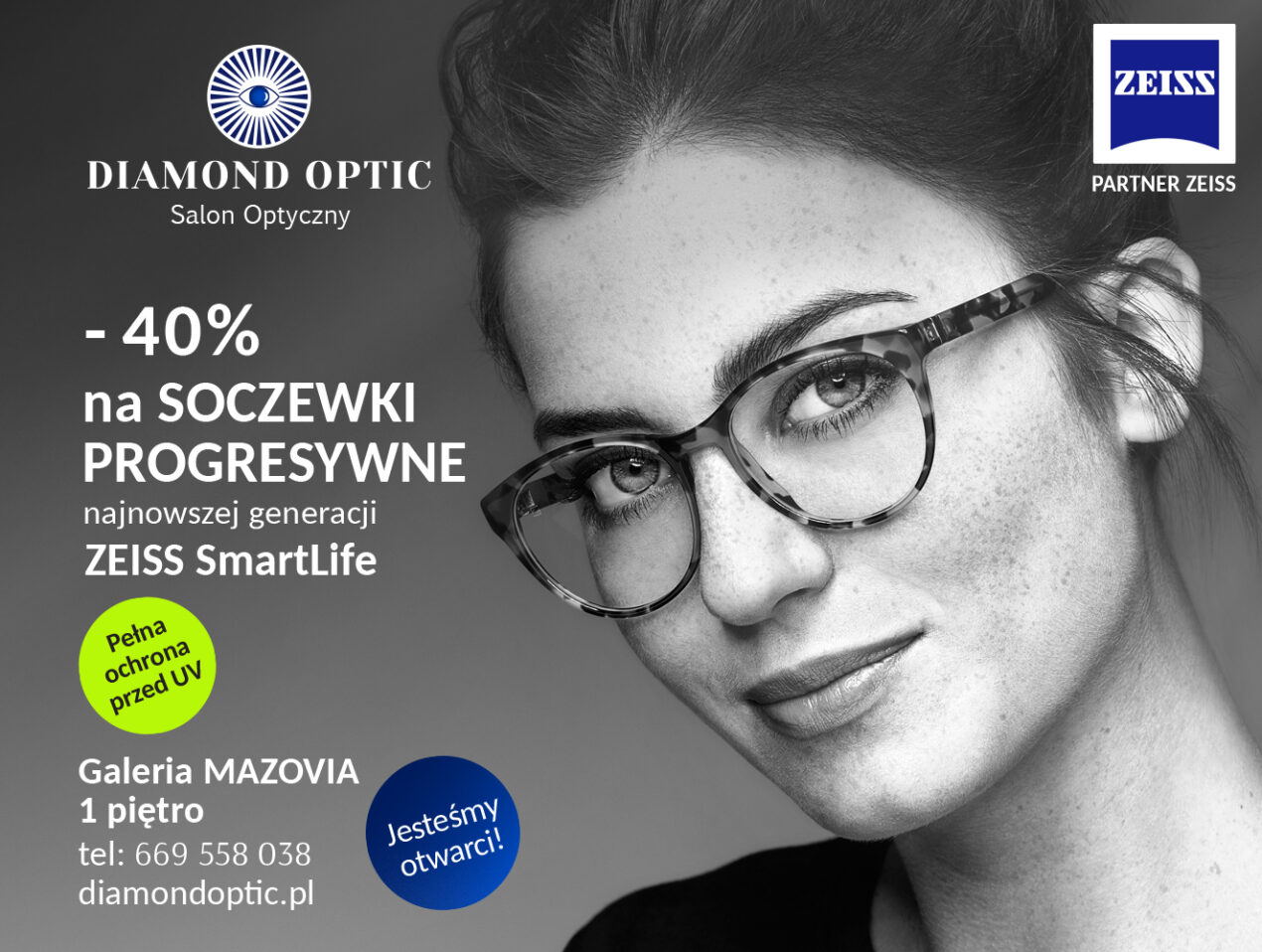 Galeria Mazovia » -40% na soczewki progresywne ZEISS Life ...